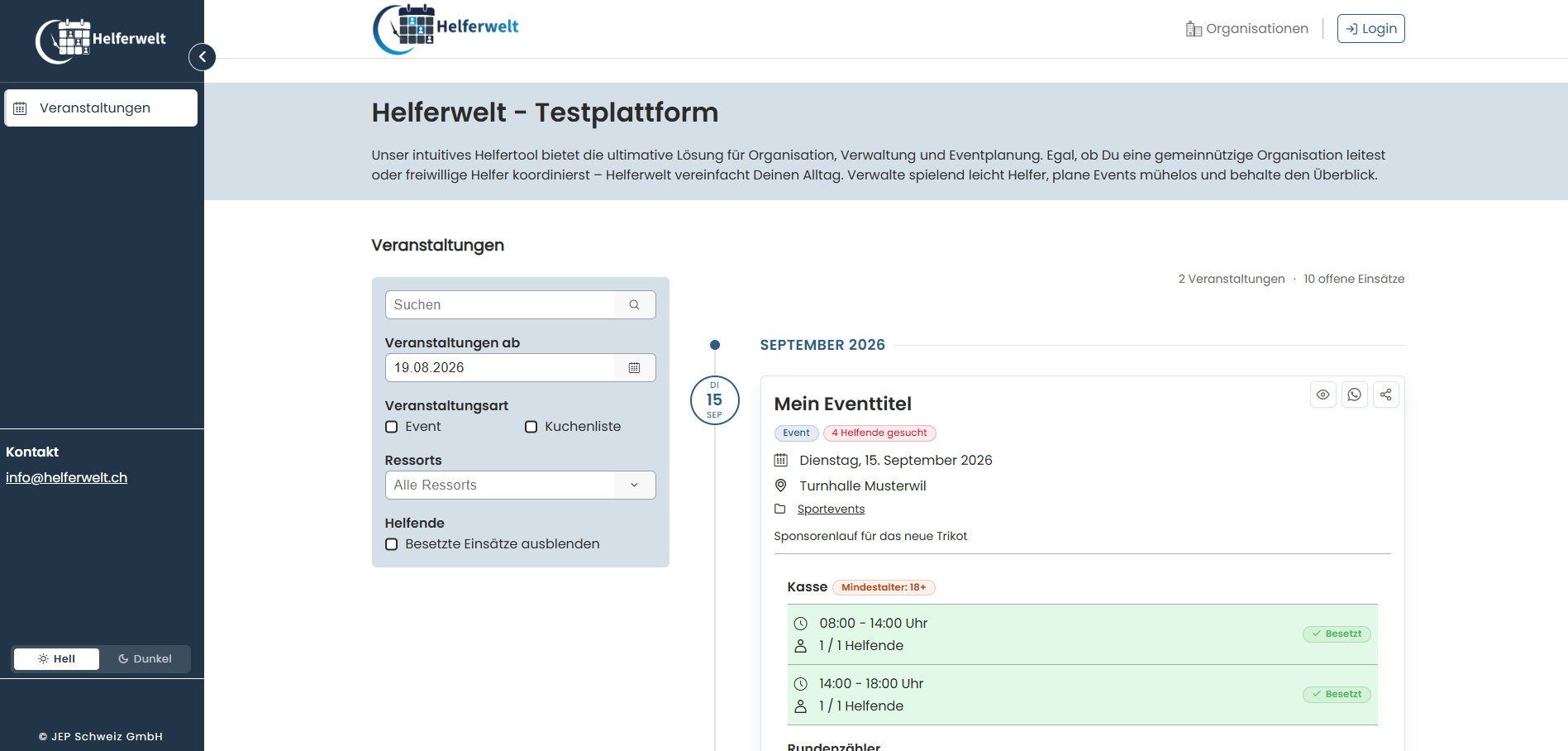 Veranstaltungen